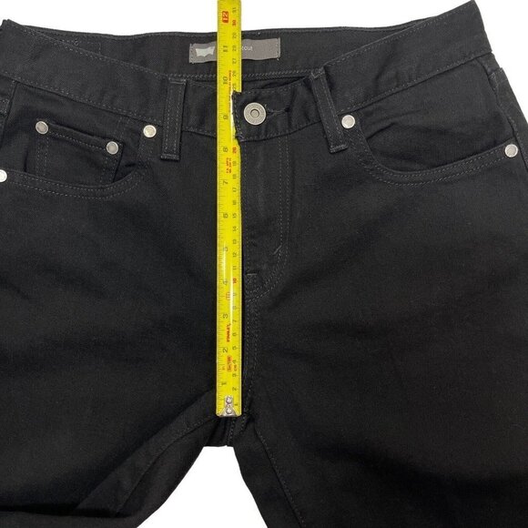 SIGNATURE LEVI STRAUSS 515 Women's Bootcut Jeans W28xL32 Black Denim Mid-Rise - Picture 13 of 15